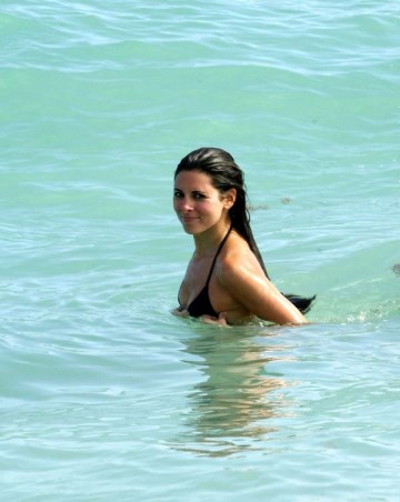 Jamie-Lynn Sigler - black bikini