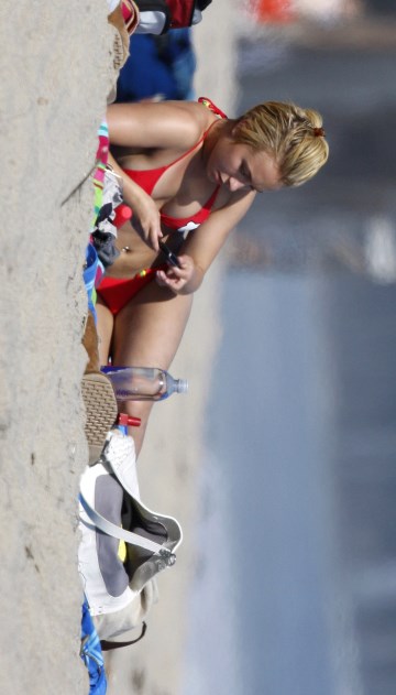 Hayden Panettiere - red bikini