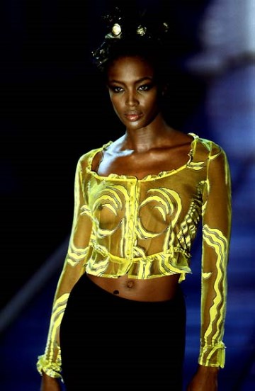 Naomi Campbell - catwalk oops