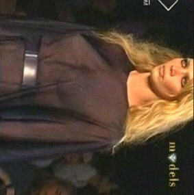 Jodie Kidd - catwalk oops