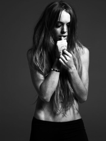 Lindsay Lohan - Hedi Slimane photoshoot