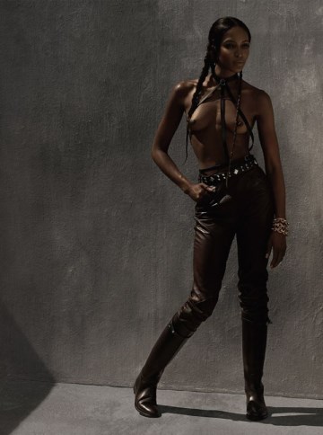 Naomi Campbell - topless photoshoot