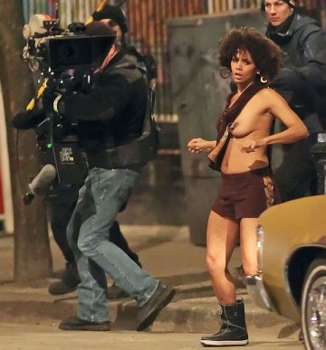 Halle Berry - On The Set of Frankie and Alice 