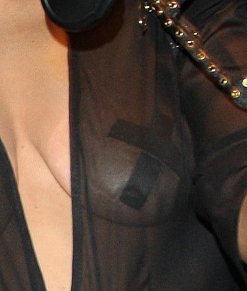 Lady GaGa - Nipple tape