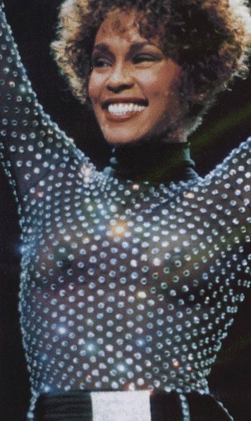 Whitney Houston - see  through