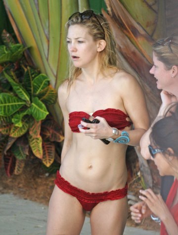 Kate Hudson - red bikini
