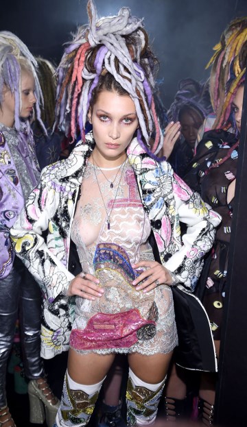 Bella Hadid - Marc Jacobs S/S 2017 Fashion Show in New York