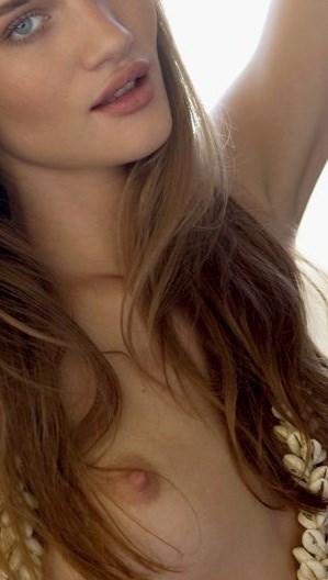 Rosie Huntington-Whiteley - topless photoshoot