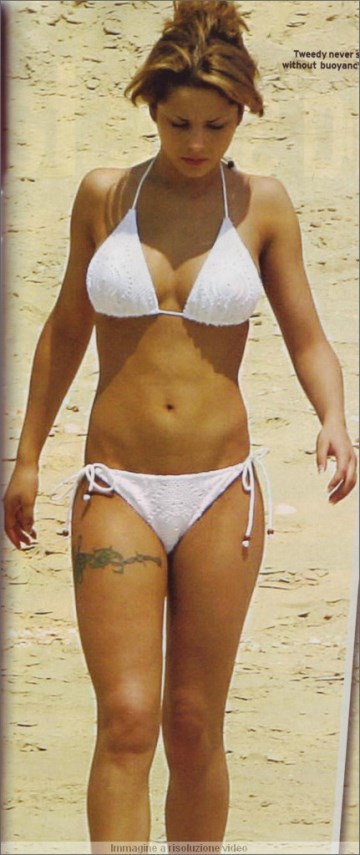 Cheryl Tweedy - white bikini