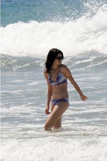 Selena Gomez - blue bikini