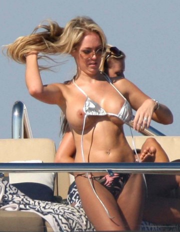 Aisleyne Horgan-Wallace - topless