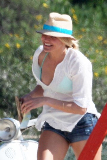 Cameron Diaz - nipple slip