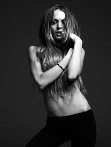 Lindsay Lohan - Hedi Slimane photoshoot