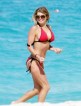 Stacy Ferguson - Fergie - red bikini