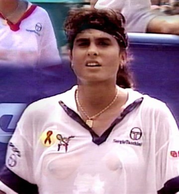 Gabriella Sabatini - see through