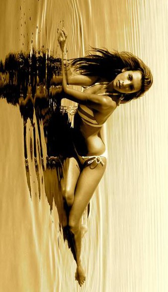 India de Beaufort - bikini photoshoot