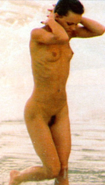 Vanessa Paradis - nude swimming