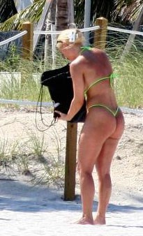 Nicole Austin - Coco - Topless sunbathing