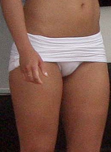Hayden Panettiere - white bikiki