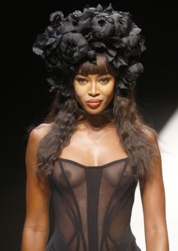 Naomi Campbell - see  through